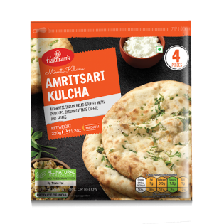 (Frozen) Haldirams Amritsari Kulcha 4 Pcs