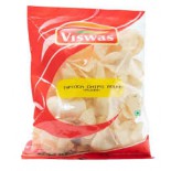 Viswas Tapioca Chips Round Plain 200 gms