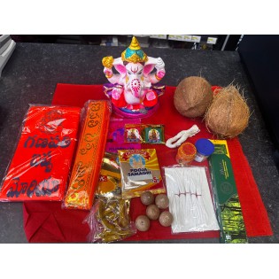 Ganesh Pooja Set (All in One,No idol)