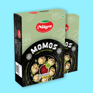 (Frozen) Nitya Veg Momos 12 Pcs