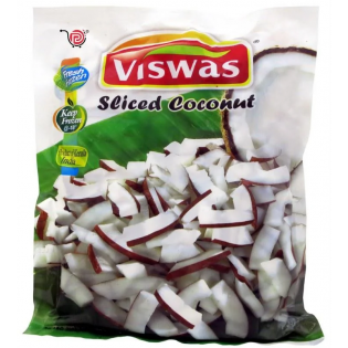 (Frozen) Viswas Sliced Coconut 400 gms