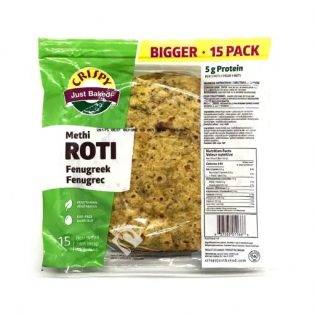 Crispy Baked Methi Roti 15 Pcs