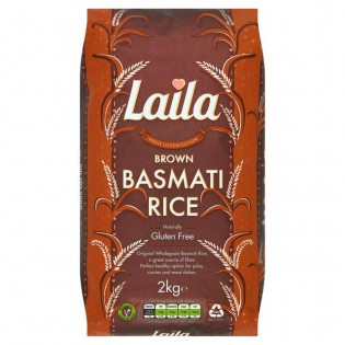 Laila Brown Basmati Rice 5kg