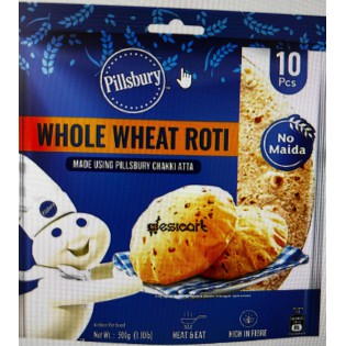 Pillsbury Plain whole wheat roti10pcs