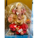 Eco Friendly Ganesh Ji Idol (Coloured) 8 inches