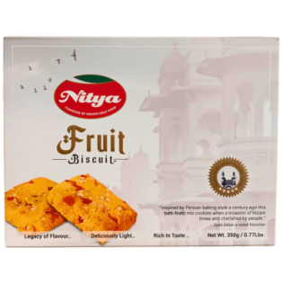Nitya Fruit Biscuits 350 gms